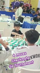 4 moves checkmate sa Tournament🙀 #viralreelsシ #fypシ #meta #chess #trendingnow Remix from the Original video (ctto) | GeozanMoves