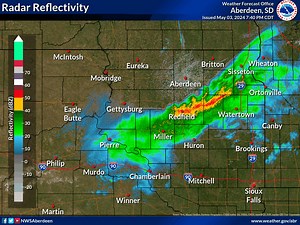 6.2K views · 13 reactions | 7:45pm: A band of light to moderate rain continues from south central SD, expanding northeastward into west central MN. This will continue through the evening into tonight. | US National Weather Service Aberdeen South Dakota | Facebook