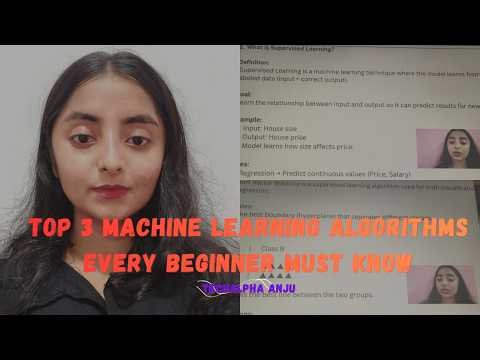 Supervised Learning Explained | Linear Regression, Logistic Regression & SVM