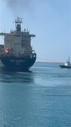 Msc Alizee 3 unberthing #shorts #trending #fyb#containership