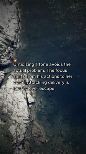 Tone policing is a deflection tactic