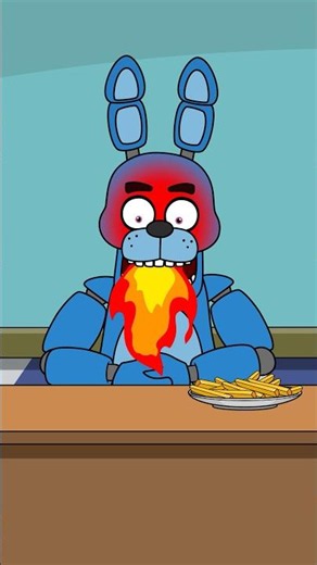 Bonnie Ate a Spicy Pepper… BIG MISTAKE! | FNAF | #fnaf #animation