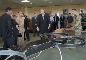 Scientists showcase advanced Army tech for DOD deputy secretary