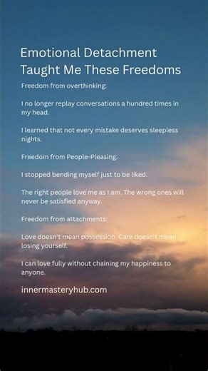 12 Ways to Practice Detachment for Caring Less and Getting More