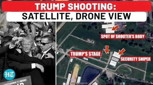 Trump Shooting: With Drones + Satellite Pics, Trump & Attacker Locations, Full Layout Explained