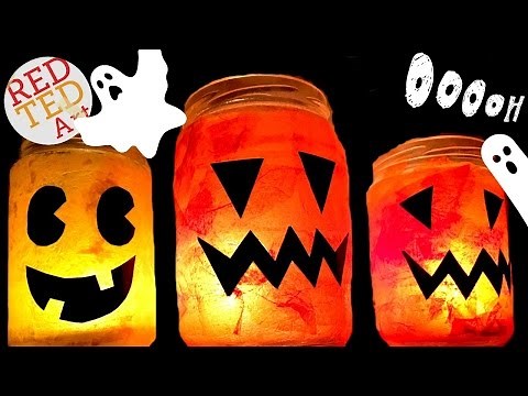 Easy Halloween Luminary - Great Jack O'Lantern DIY