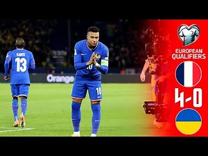 France vs Ukraine 4-0 Highlights Goals | 2026 World Cup European Qualifiers