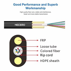 [Hot Item] FTTH Ftta Indoor Wiring Self Support Gyfxtby Fiber Optic Cable