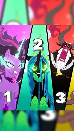 RANKING EVERY MY LITTLE PONY VILLAIN (from weakest to strongest)