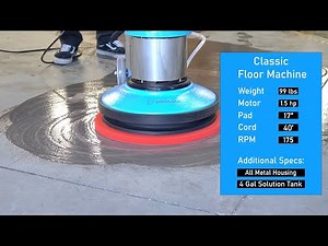 Unlock the ultimate floor care solution with the Prolux 17in Commercial Floor Buffer