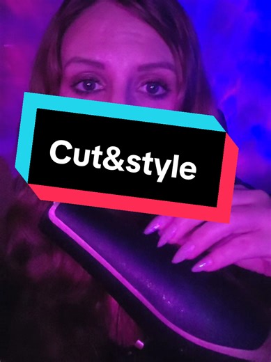 Asmr Personal Attention- Hair cut & style using Dream coat! #asmrpersonattention #personalattention #fyp #relax