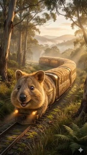 The Quokka Train That Takes You Somewhere Cozy | WhistleWood AI