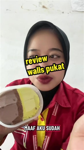 Review Es Krim Wall's: Avocado Brownie Enak!