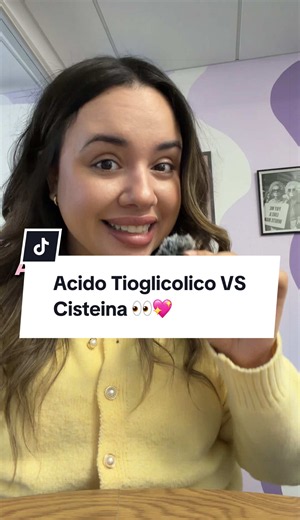 Ácido Tioglicólico vs Cisteína en Lifting de Pestañas