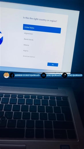 47K views · 907 reactions | Markaad computer ka windows-ka ka bedelaysid haduu ku waydiiyo Internet iyo Hotmail account qaabkan uga bax. | Ahmed Yusuf Qamaan | Facebook