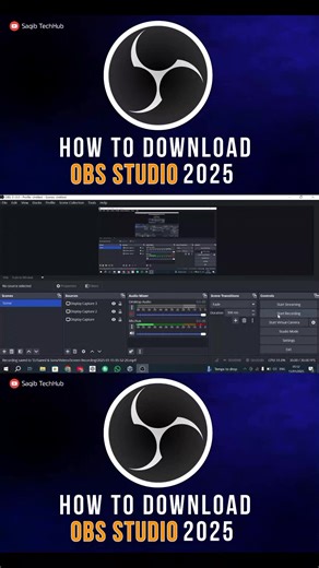 OBS Studio Download and Install | Screen Recorder #obsstudio #download #install #screenrecorder #fyp #foryou