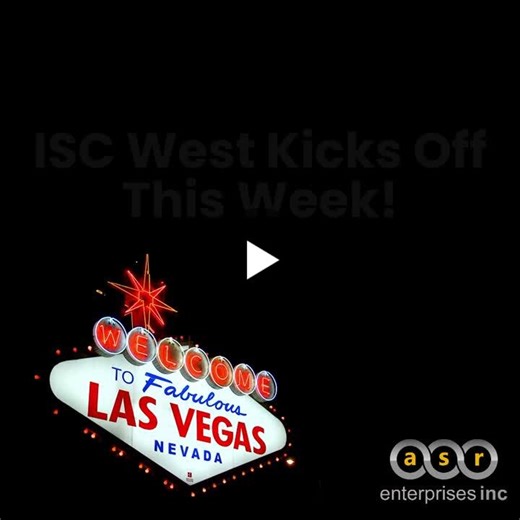 ISC West kicks off this week! The ASR team will be onsite supporting our manufacturer partners and showcasing what’s new across the security landscape. If you’re heading to Vegas, be sure to swing by… | ASR Enterprises Inc.