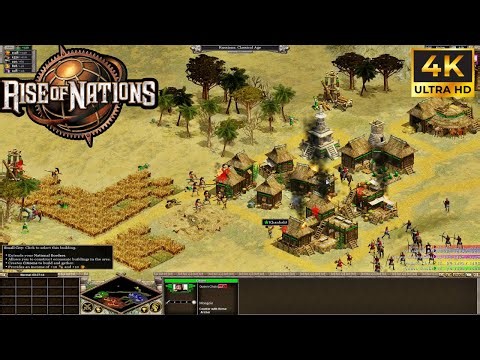 Rise of nations extended edition Part1 full 4k gameplay