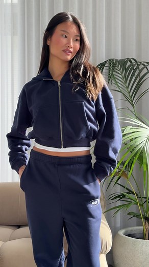 Moment for the Washed Navy Star Training Sweats