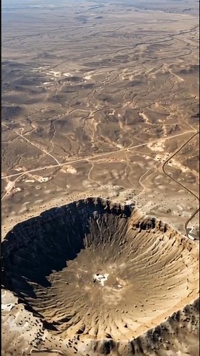 A Lake Formed by a Meteor Impact! India’s Most Mysterious lake 🌊 #sciencefacts #space #impactcrater