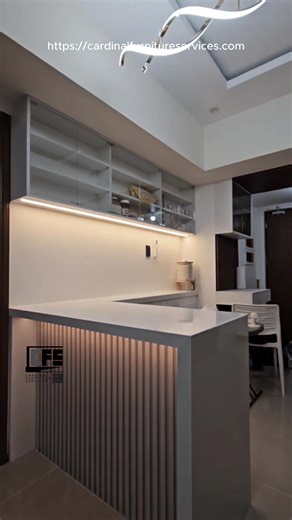 Modern Living, Redefined by Cardinal Furniture Services - Cavite Step inside, premium craftsmanship, and modern elegance. Every inch of space has been troughtfully reimagined to create a cozy yet functional home that reflects your lifestyle. From the sleek custom kitchen and TV console to the elegant wardrobe and vanity mirror, our team brought together aethetics and practicality to achieve a perfect balanace of comfort and sophistication. For inquiries and Quotations message us on: 𝗙𝗔𝗖𝗘𝗕𝗢