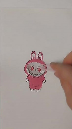 ASMR labubu sticker🧩🪅😻🙌🏻