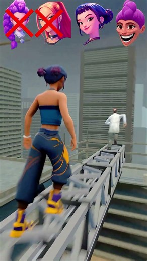 Will KPOP DEMON HUNTERS Survive Falling Down CHALLENGE #shorts