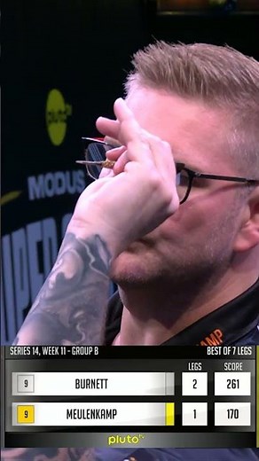 🚨 3️⃣5️⃣0️⃣ FINISH IN 6️⃣ DARTS! 🎯 #darts #fyp