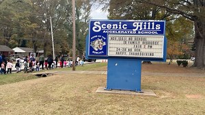 Today, schools around the district celebrated Ruby Bridges Walk to School Day. This day is used to honor civil rights icon Ruby Bridges and her historic walk to an all-white school in 1960. Students from Scenic Hills Elementary - SCS celebrated by taking a walk around their school to shine a light on courage and inclusion. Check out our stories to hear from Dr. Trudy Hill-Jones and student leaders as they talk about the impact of Ruby Bridges. | Memphis-Shelby County Schools - MSCS