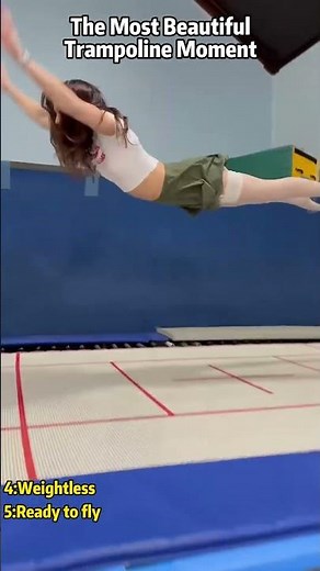 The Most Beautiful Trampoline Moments#BeautifulMoment #TrampolineVideo