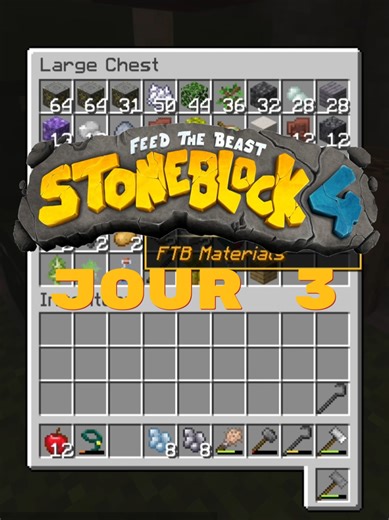 Jour 3 de l'aventure Stone Block 4 On ce retrouve ici où sur Twitch pour les live en jeu ! (EdgarTV sur Twitch) Le modpack et disponible sur curseforge : FTB Stone Block 4 #stoneblock4 #minecraft #mc #twitch #aventure