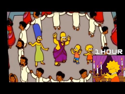 Canción hindú de los Simpsons en la India. Los Simpson [1 HORA]