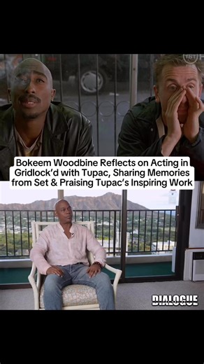 1.8K views | Bokeem Woodbine Reflects On On Acting In Gridlock’d...
