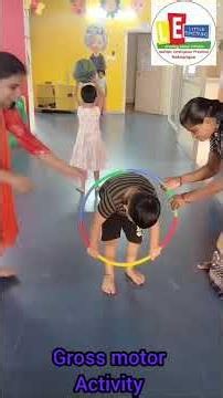 🌟 Fun Gross Motor Activity for kids 🏃‍♀️🏃‍♂️ #kids #manikonda #neknampur #activity