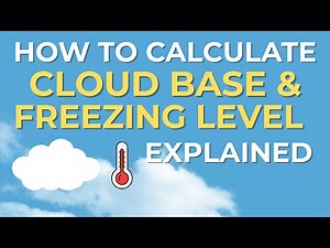 How to Calculate Cloud Base & Freezing Level | STOP Guessing