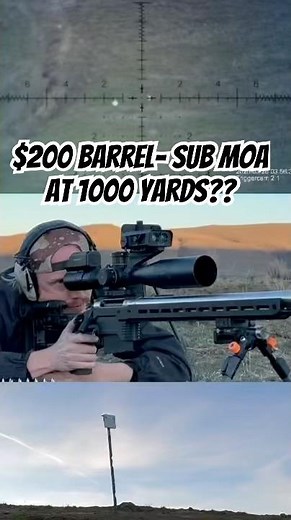 $200 Outlier barrel- Sub Moa capable??
