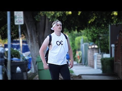 pranking homeless people by giving them money off camera so as not to exploit them