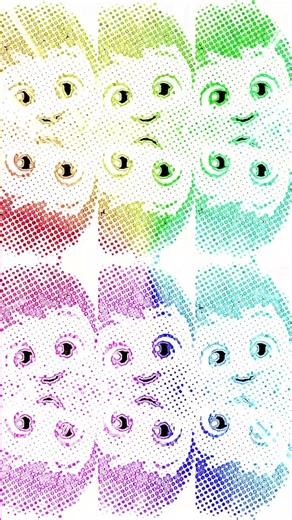 BEBEFINN 12 FACES?! 😱 Mirrored Upside-Down 4K Trippy Color Effects (MOST VIEWED Viral Video)