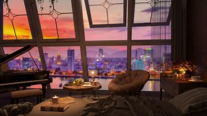 【ASMR意境氛围】| 舒适的卧室🎵 平静，平和心情的音乐