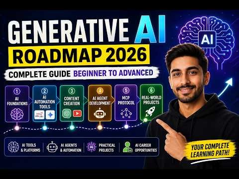 How to Master Generative AI in 2026 | Complete Learning Path