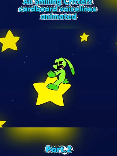 All Smiling Critters cardboard voicelines animated #fyp #animation #usa