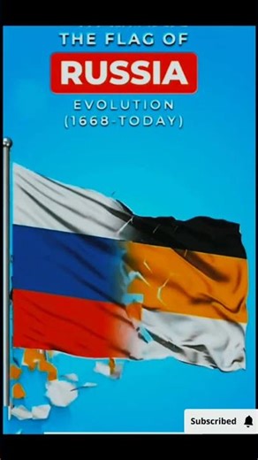 Russia Flag Evolution 1668 - today