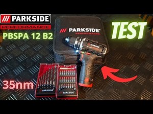 Wiertarko-wkrętarka PARKSIDE PERFORMANCE PBSPA 12 B2//TEST//35NM//NARZĘDZIOWO