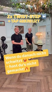 FOOTLOOSE – aber alles andere als kopflos! 😅🔥 Diese Choreo bringt dich garantiert ins Schwitzen – und dabei bleibt nicht nur dein Körper, sondern auch dein Kopf fit. Denn: Neue Bewegungen, schnelle Rhythmuswechsel und Koordination trainieren nicht nur deine Ausdauer, sondern auch dein Gehirn. 🧠💪 🎶 Die Musik ist schnell, die Moves sitzen – aber wie immer gilt: Step by step, du wirst mit jedem Mal besser. Wer unsere Choreos regelmäßig mitmacht, kennt das Gefühl: Vom Mitmachen zum Mittanzen! ✅