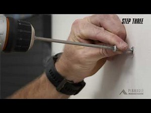 How to install a pegboard