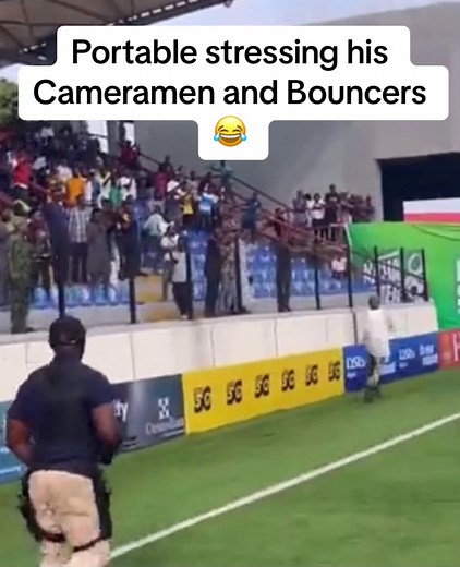 Portable stressing his Cameramen and Bouncers 😂 #portable #zazoo #zazoozehchallege #hiptv #viral #fyp