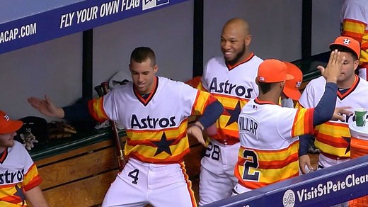 Springer on Altuve's dancing