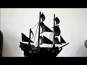 How to make Black Pearl Ship with cardboard and paper | How to Make Cardboard Ship