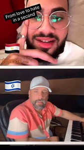 138K views · 9.4K reactions | Oh hi ! Egypt number two. From love and respect to rage and hate in a second. Just wanna remind you that I’m here to spread love and unity. Nothing else. #OmegleSinging #ArabicMusic #IsraelEgypt #ViralReaction #CulturalExchange #MusicBreaksBarriers #MiddleEastVibes #ViralMoment #OmegleReactions #itaybenda | Itay Benda | Facebook