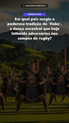 VOCÊ SABIA? A Origem da Dança que Intimida o Mundo! 🏉